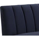 Kosovo Brown / Abbington Navy Banquette